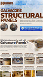 Mobile Screenshot of galvacore-structural-panels.com